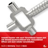 Multipick Universal Key [Made in Germany] Construction Key – Architect