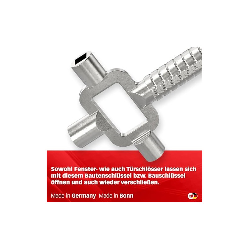 Multipick Universal Key [Made in Germany] Construction Key – Architect