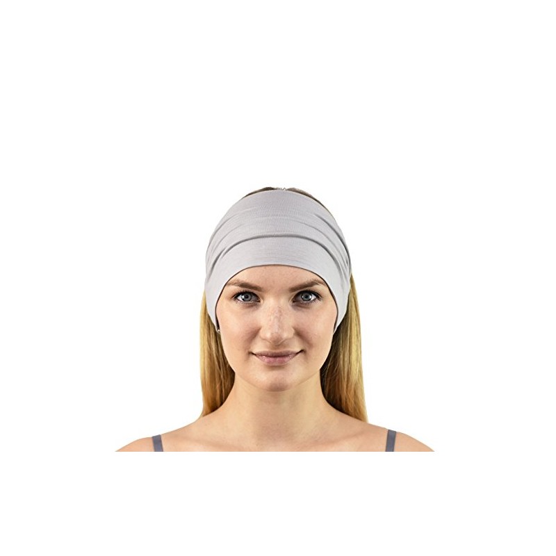 Jasmine Silk Ladies Headband One Size - grey