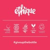 Ethique Bamboo and Cornstarch, Plastic-Free Shampoo and Conditioner Shower Container