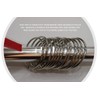 Modtek Curtain and Drapery Ring Slide-Solves Shower and Drapery Rings