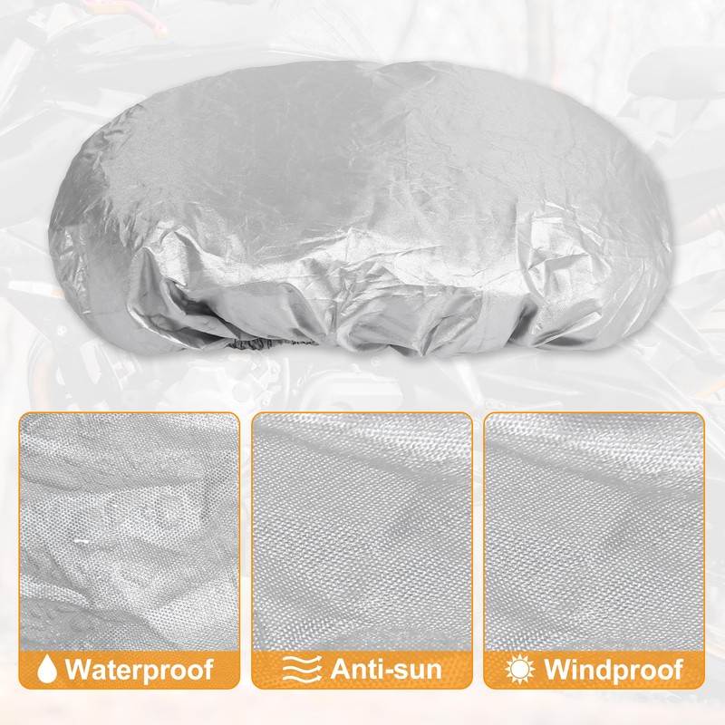 Motoforti Motorcycle Seat Cover, Scooter Seat Cushion, Pad Protection, Waterproof,