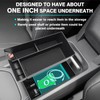 BestEvMod Center Console Organizer & Dash Tray Compatible with 2021-2024