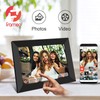 TEKXDD Digital Photo Frame WiFi, 10.1 Inch Electronic Photo Frame