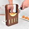 ANCLLO Bread Slicer Foldable Slicer Toast Slicer Divider Adjustable Slice
