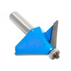 Aopin 45 Degree Chamfer Edge Molding Router Bit 1/2" Shank
