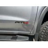 3Pcs AT4 Emblems Sierra 3D Side Door Rear Tailgate Badge