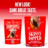 SkinnyDipped Dark Chocolate Peanut Butter Almonds, Healthy Snack, Plant Protein,
