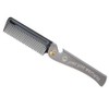 Peine De Bolsillo Plegable Para Moldear El Bigote, Peine De