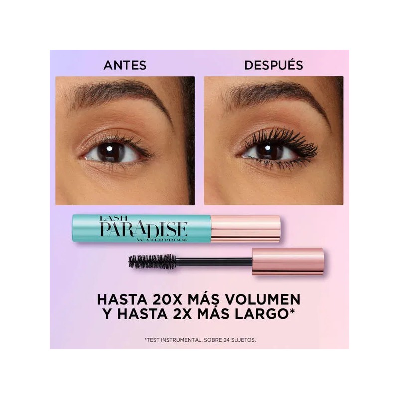 Máscara de pestañas L'Oréal Paris Voluminous Lash Paradise Waterproof 0.25