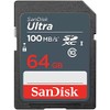 SanDisk 64GB Ultra SDXC UHS-I Class 10 Memory Card 100MB/s