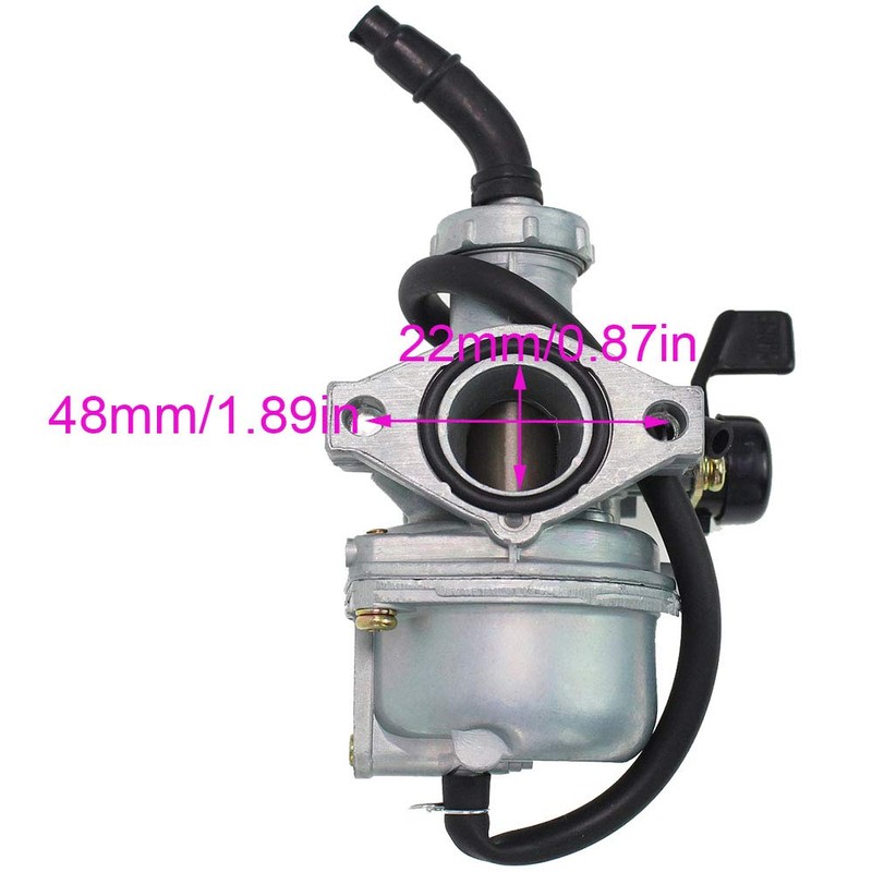 PZ22 Carburetor for 110cc 125cc Dirt Bikes Pit Bike Monkey