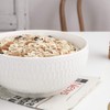KOOV 24 Ounce Soup Bowl Set, Porcelain Cereal Bowls Microwave
