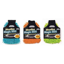 Car Pride Microfibre Magic Mitt - Dusts, Scrubs, Cleans and Polishes