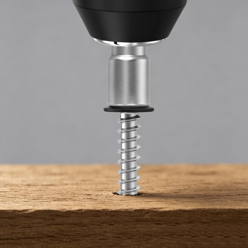 Mellewell #8 x 3/8" Self Tapping Gutter Screws, Black Painted