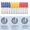 GAOHOU 15pcs 30/45/60 Degree Vinyl Cutter Blade for Roland Cutting