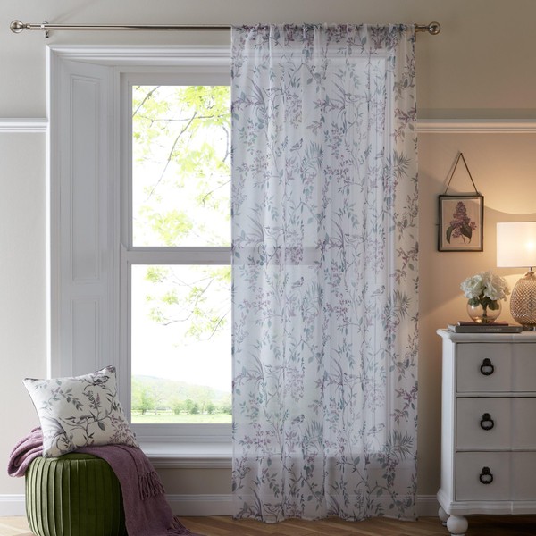 Dreams & Drapes - Single Net Curtain for Windows W55