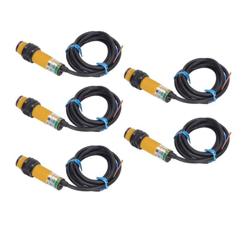 5PCS Infrared Photoelectric Sensor Optoelectronic Switch Diffuse Reflection Type 10‑36VDC