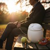 530ml Ceramic Pet Cremation Urn for Dogs, Sleeping Dog Lid