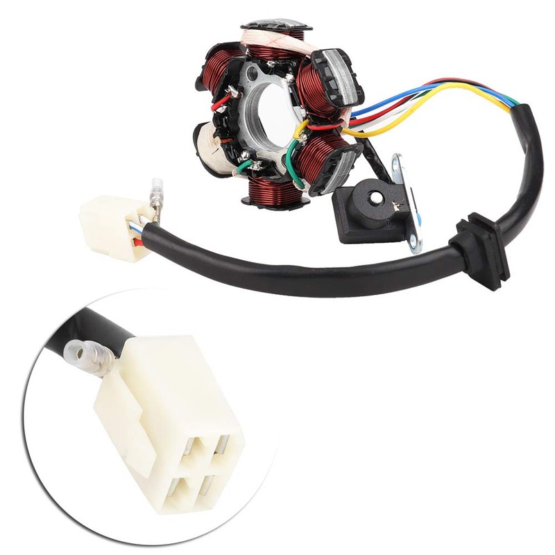 Aramox Magneto Stator, 6 Coils 5-Wire Generator Magneto Stator Coil