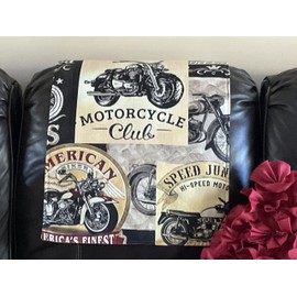 Headrest Cover for Furniture, Biker acessories Furniture Protectors, slipcover, Cover for Sofas, headrest Cover for recliners loveseats, Theater Chairs, recliners,