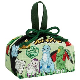 Skater KB7-A Children's Lunch Bag, Drawstring Bag, Ania Kingdom, Made in Japan