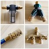 M MINGLE Garden Hose Adapter, Male to Male, Female to