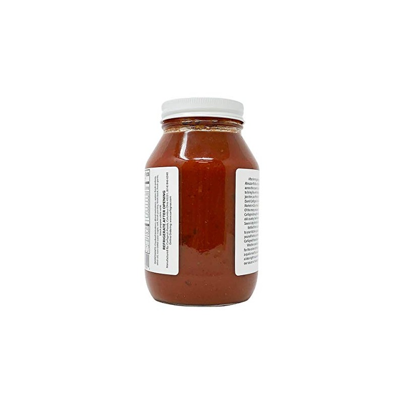 Carfagna's Pasta Sauce, Established 1937, Family Recipe, Made in Small