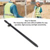 Surveying Prism Pole 1.8m Telescopic Thickened High Accuracy Aluminum Alloy