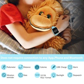 aswan watch Kids Watch, Digital Watch for Boys Girls, Sport Watch with Fitness Tracker, Pedometer, Waterproof, Alarm, Stopwatch, and No App, Kids Digital Watch Ages 5-12