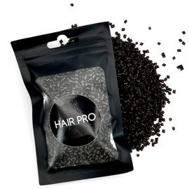 HairPro Extension Italian Keratin Granulated Glue Beads - Brown #2.1 - For Hair Extensions & Fusion I-Tip Extensions (10 g)
