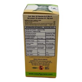 Easy Figure 5 Pack Forte Fibra De Origen Natural 30 Caps Sfn