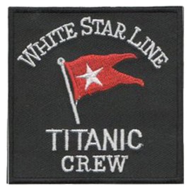 Titanic Crew (White Star Line) Patch 7.5CM X 7.5CM (3" X 3")