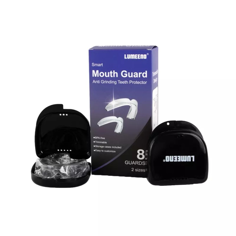 Lumeeno Anti Grinding Night Mouth Guard 2 Sizes 8 Pcs