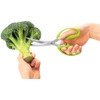 Shimomura Kougyou FV-402 Full Vegetable Curved Blade Scissors, Made in