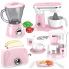 Shemira Play Kitchen Accessories, Play Kitchen Appliances Toy Set with