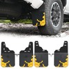 Trumgeta 4PCS Upgraded Adjustable Truck Mud Flaps Fit for Jeep