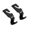 AUCELI Leather Car Seat Headrest Hooks, 2 Pack Back Seat