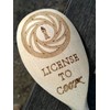 FastCraft JAMES BOND 007 INSPIRED WOODEN BAKING SPOON WOOD KITCHEN