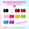 Acrylic Nail Kit for Beginners with 10 Colors Gel Nail