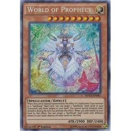 YU-GI-OH! - World of Prophecy (MP14-EN081) - Mega Pack 2014 - 1st Edition - Secret Rare
