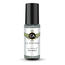 CA Perfume Impression of 1861 Naxos Unisex Perfume Oil Aromatic Spicy Scent Long Lasting Fragrance for Women and Men Travel Size Mini Perfume Sample TSA Ready Body Oil Roll-on 0.14 Fl Oz 4ml