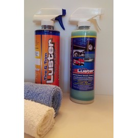 UltraLuster Waterless Car Wash n' Polish + Tire & Trim Luster - Duo Pack