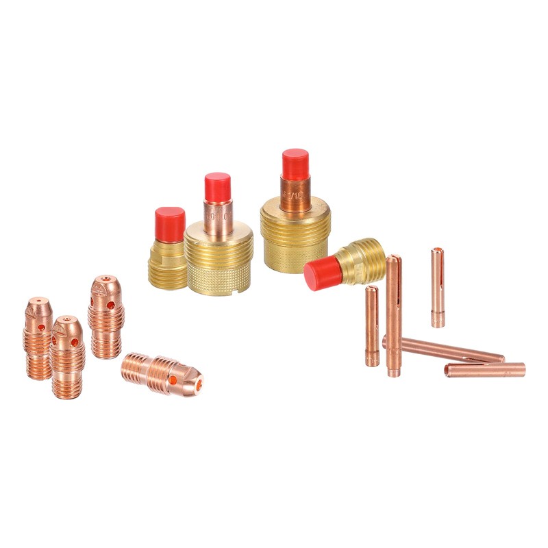 sourcing map 63pcs Tig Torch Kit for WP-9, WP-20, WP-25
