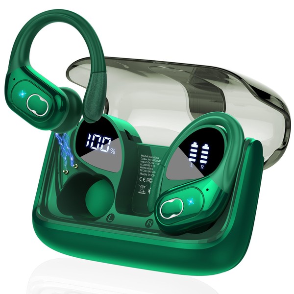 STECEi Wireless Earbuds 75hrs Bluetooth 5.4 Headphone Sport, Bluetooth Earbuds