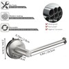 DGYB Suction Cup Toilet Paper Holder - No Drill Adhesive
