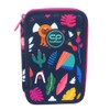 CoolPack XXL Pencil Case 3-Compartment School Pencil Case, Triple Pencil