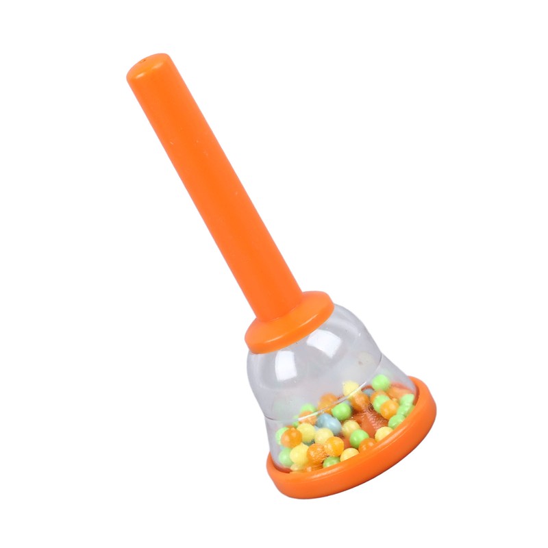 Kids Hand Bell Children Grip Training Plastic Hand Percussion Bell