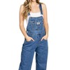 Lana Roux 90s Retro Dungaree Utility Denim Twill Jumpsuit Overalls