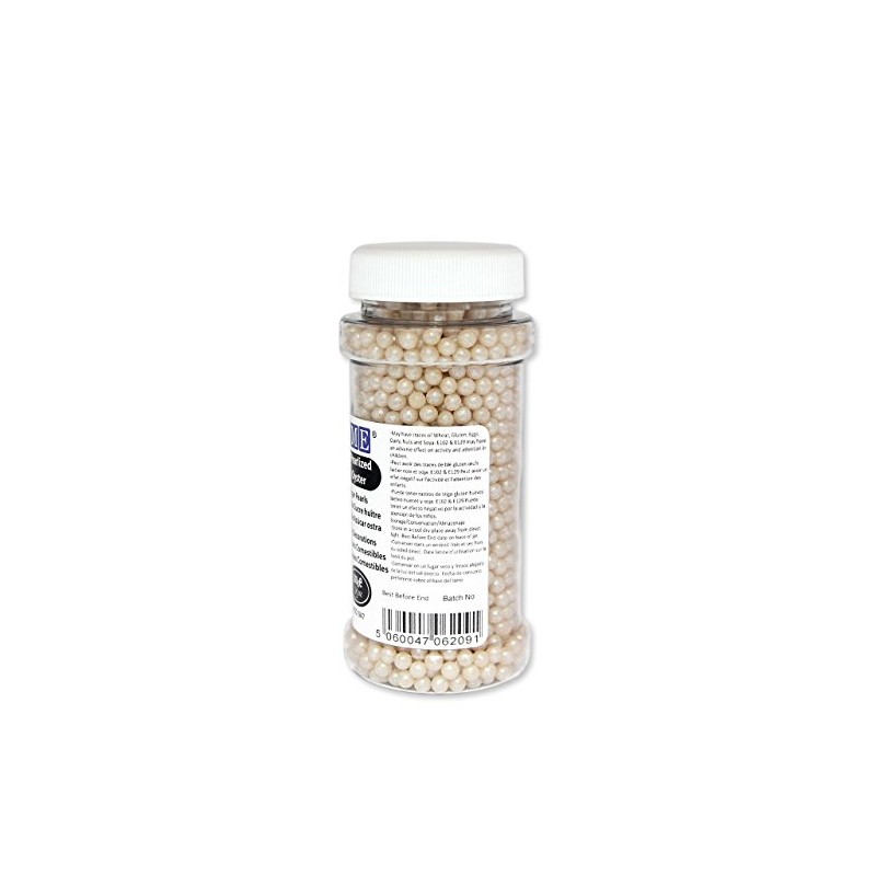 PME Sugar Pearls Pearlized Oyster 100 g